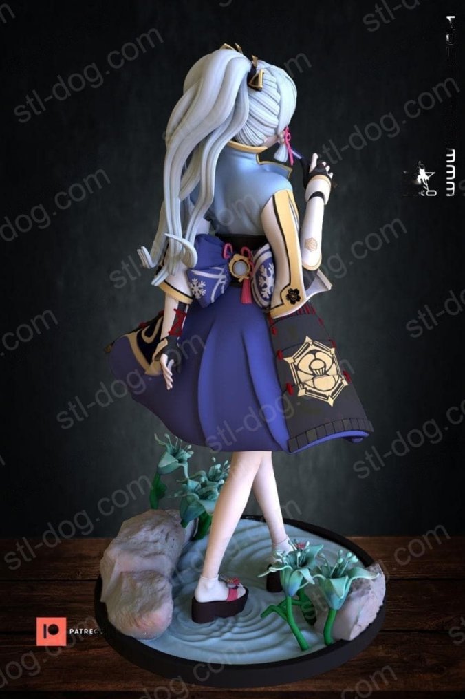 原神(Genshin Impact)  神里绫华 Ayaka 3D打印图纸